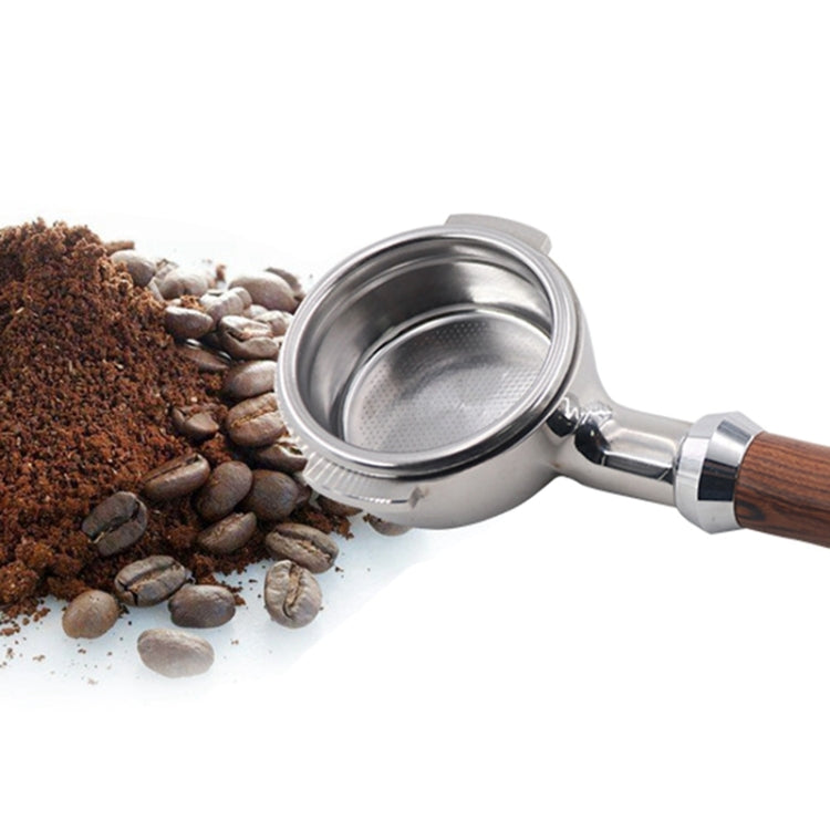 สแตนเลสเครื่องชงกาแฟกรองยึดกาแฟลึกด้ามไม้, Coffee Machine Filter