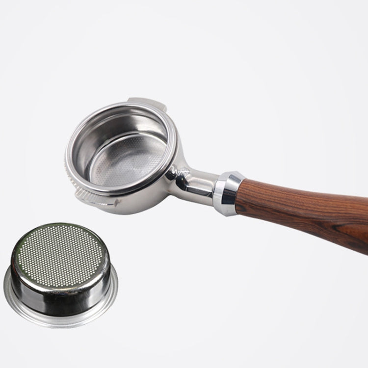 สแตนเลสเครื่องชงกาแฟกรองยึดกาแฟลึกด้ามไม้, Coffee Machine Filter