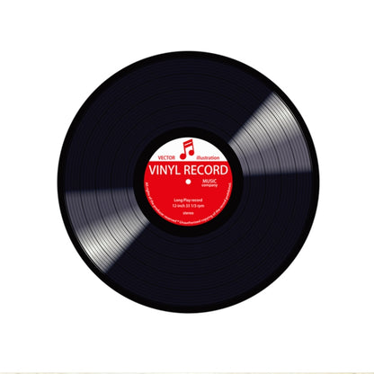 Creative Retro 3D DVR บันทึกพรมรอบ CD แผ่นตกแต่งบ้านห้องนั่งเล่นห้องนอนเด็กตกแต่งพรม,, Diameter 60cm, Diameter 80cm, Diameter 100cm, Diameter 120cm, Diameter 160cm, Diameter 180cm