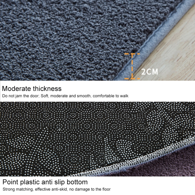 KSolid พรมกลมพรมขนแกะนุ่มพรมกันลื่นพรมห้องนอนเด็กเสื่อประตู, Diameter: 140cm, Diameter: 160cm