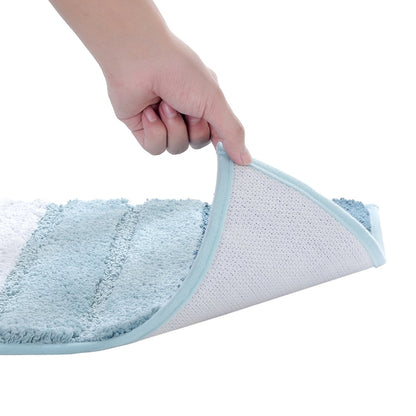 ลายในร่ม Anti-SLIP ห้องน้ำห้องครัวพรมปูพื้นพรมไมโครไฟเบอร์พรมพรม, 46x71cm, 51x81.5cm