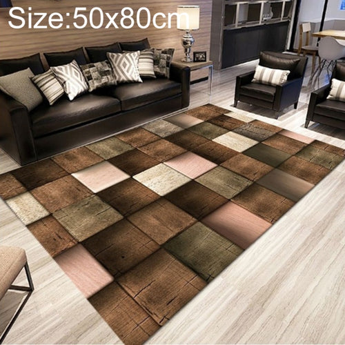 โมเดิร์นบทคัดย่อ Lattice พรมห้องนั่งเล่นห้องนอนพรมปูพื้น, 50x80cm, 80x120cm