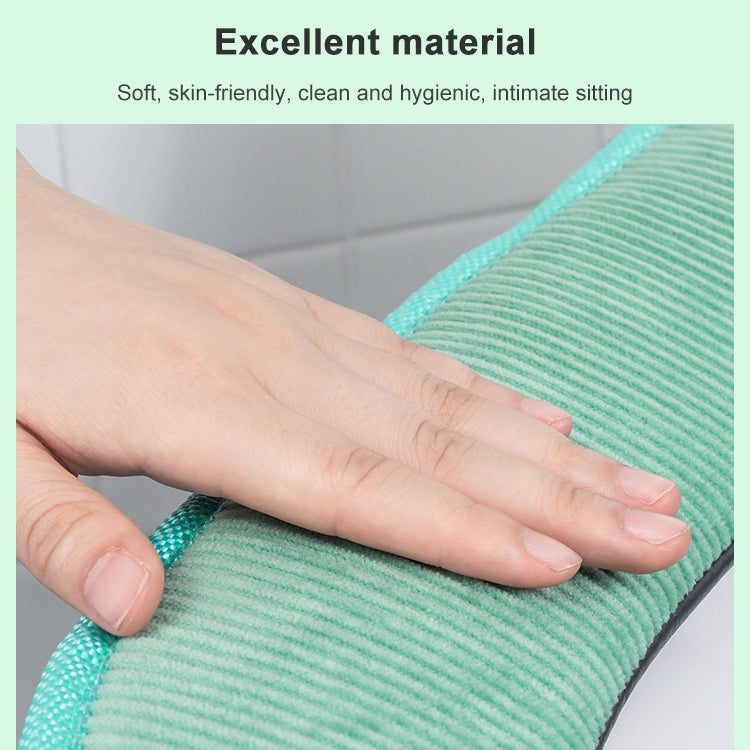 ล้างทำความสะอาดได้ ห้องน้ำ ฝาครอบที่นั่งชักโครกอุ่นเบาะนุ่ม Pad Closestool ฝาปิด Mat ผลิตภัณฑ์เครื่องใช้ในครัวเรือน