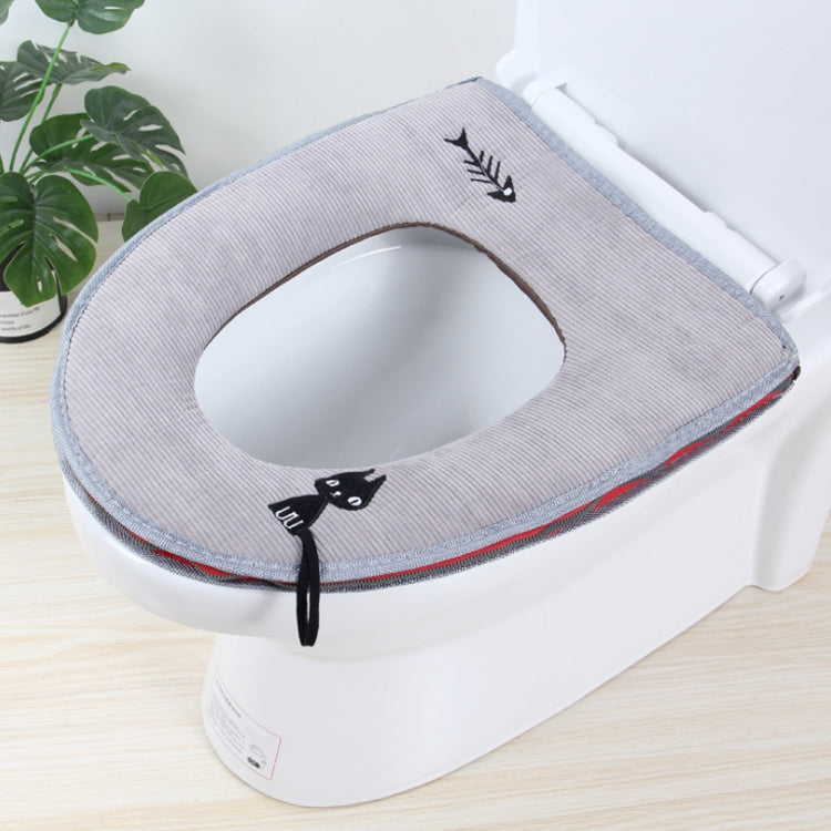 ล้างทำความสะอาดได้ ห้องน้ำ ฝาครอบที่นั่งชักโครกอุ่นเบาะนุ่ม Pad Closestool ฝาปิด Mat ผลิตภัณฑ์เครื่องใช้ในครัวเรือน