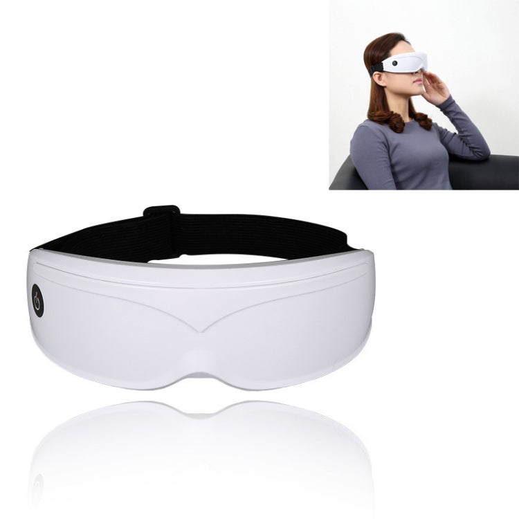Magnetic Eye สุขภาพการออกกำลังกาย Eye Massage Instrument ชาร์จพยาบาลสายตาสั้น Eye Protector, White