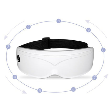 Magnetic Eye สุขภาพการออกกำลังกาย Eye Massage Instrument ชาร์จพยาบาลสายตาสั้น Eye Protector, White