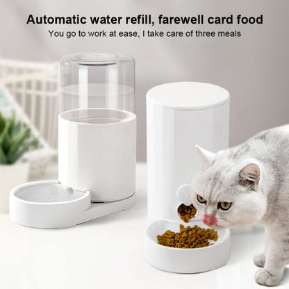เครื่องจ่ายน้ำอัตโนมัติแมว ชามน้ำดื่ม เครื่องให้อาหารสุนัข, Drinking Fountain, Feeder, Drinking Fountain + Feeder