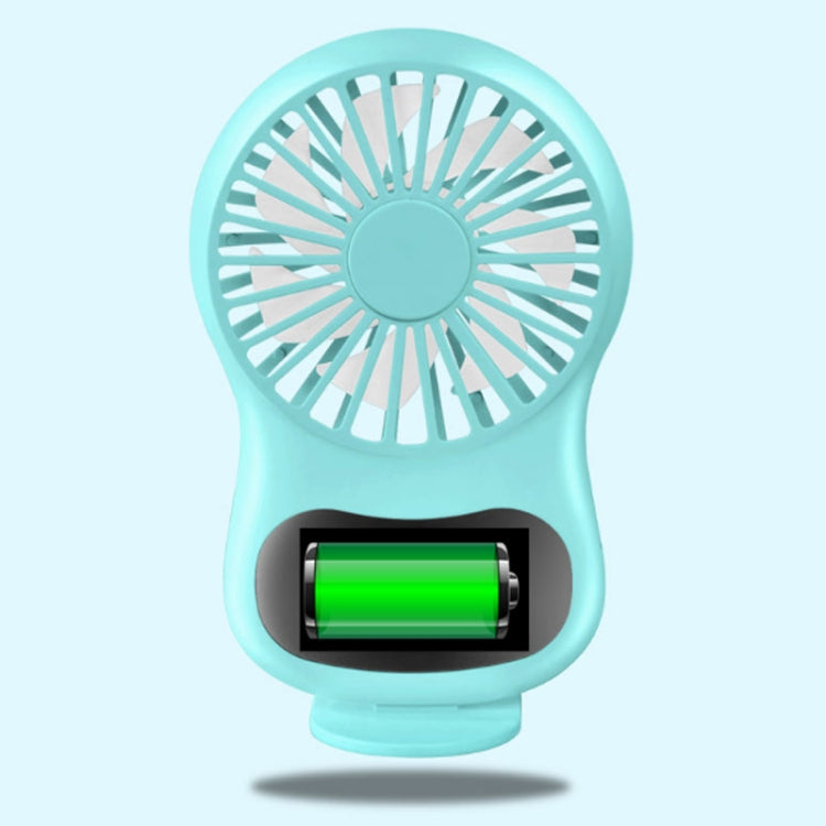 นาฬิกามัลติฟังก์ชั่นพัดลมขนาดเล็ก Creative Desktop Mini USB Fan
