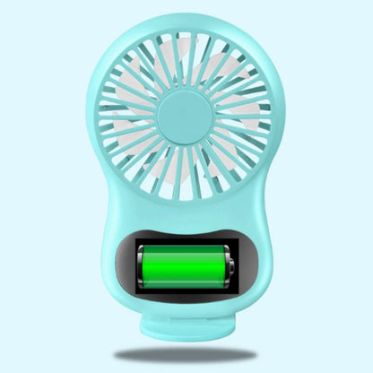 นาฬิกามัลติฟังก์ชั่นพัดลมขนาดเล็ก Creative Desktop Mini USB Fan