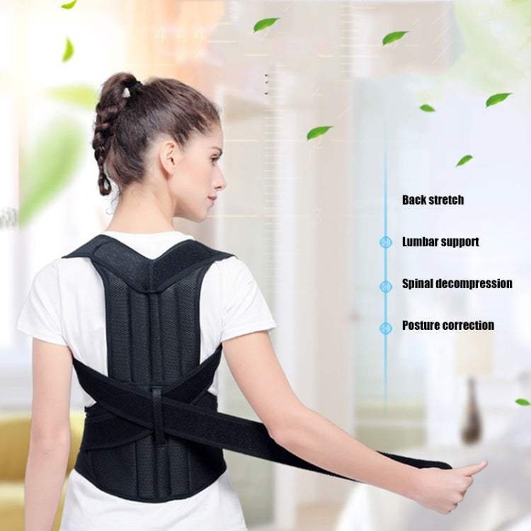 เข็มขัดแก้ไข Kyphosis เข็มขัดแก้ไขกระดูกสันหลังกลับแก้ไขเสื้อผ้า, XS, S, M, L, XL, XXL
