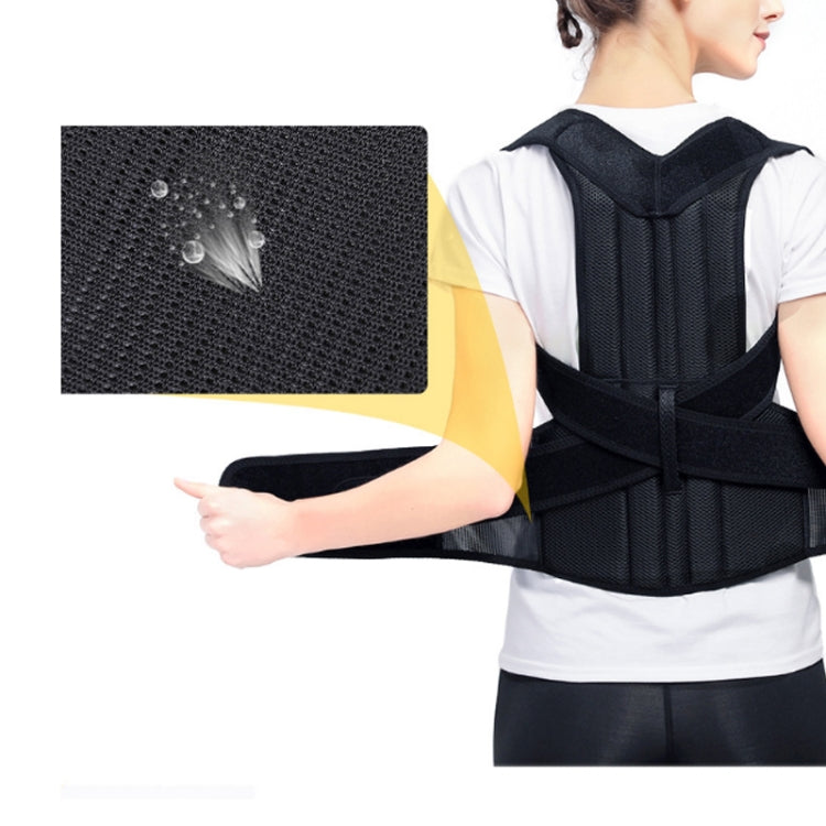 เข็มขัดแก้ไข Kyphosis เข็มขัดแก้ไขกระดูกสันหลังกลับแก้ไขเสื้อผ้า, XS, S, M, L, XL, XXL