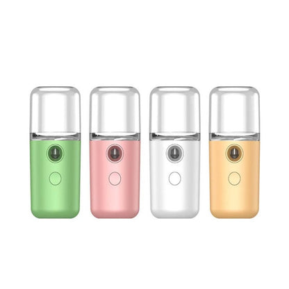Facial Hydration Instrument Air Humidifier USB Beauty สเปรย์เย็นเครื่องมืออัตโนมัติแอลกอฮอล์ฆ่าเชื้อ Sprayer