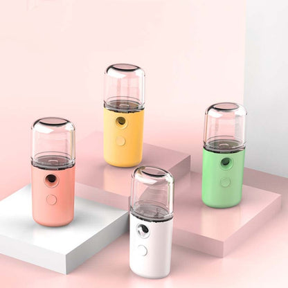 Facial Hydration Instrument Air Humidifier USB Beauty สเปรย์เย็นเครื่องมืออัตโนมัติแอลกอฮอล์ฆ่าเชื้อ Sprayer