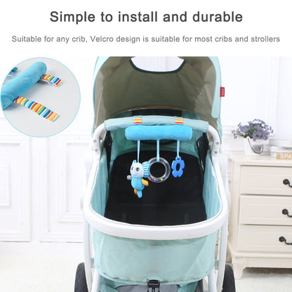 รถเข็นเด็กทารกการ์ตูนสัตว์จี้ Cradle เครื่องประดับแขวน Rattle