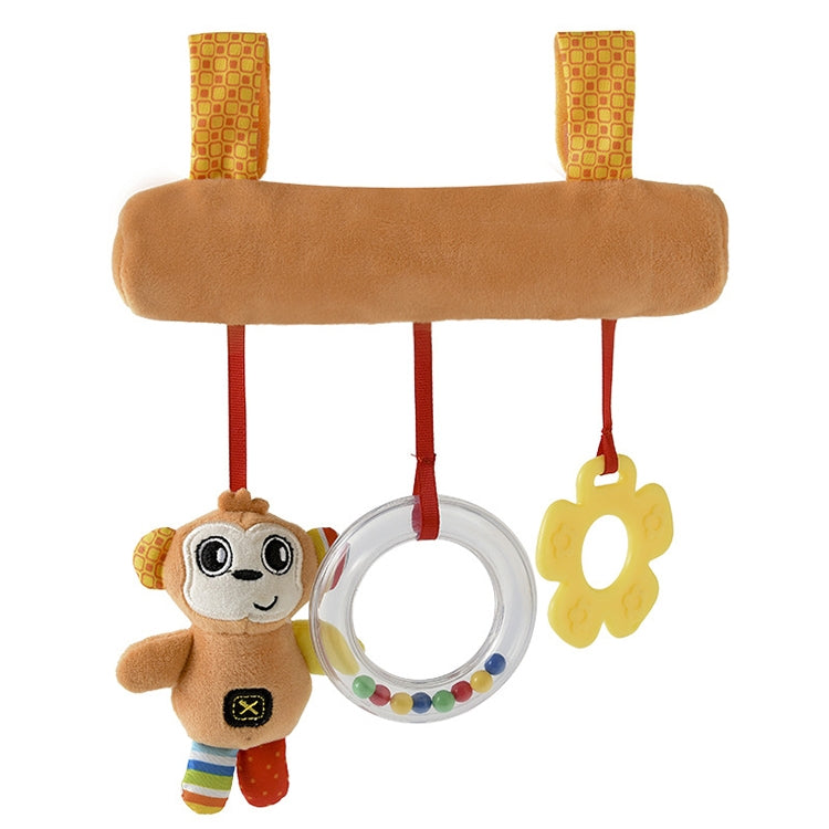 รถเข็นเด็กทารกการ์ตูนสัตว์จี้ Cradle เครื่องประดับแขวน Rattle