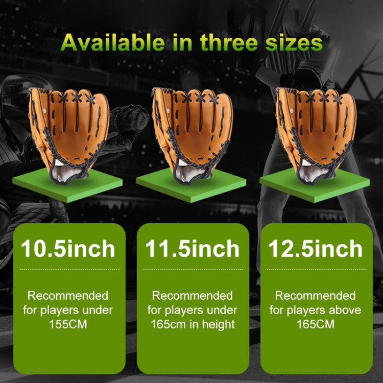 PVC Outdoor Motion หนังเบสบอลเบสบอลเหยือกซอฟท์บอลถุงมือ, 10.5 inch, 11.5 inch, 12.5 inch