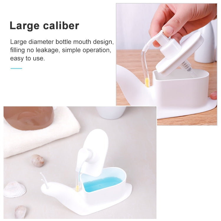 ขวดเจลทำความสะอาดมือหอยทากสร้างสรรค์ขวดเจลอาบน้ำโลชั่นชนิดกด, Snail Hand Sanitiser Bottle