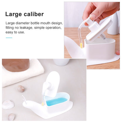 ขวดเจลทำความสะอาดมือหอยทากสร้างสรรค์ขวดเจลอาบน้ำโลชั่นชนิดกด, Snail Hand Sanitiser Bottle