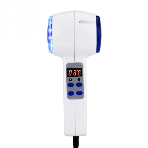 Face Care อุปกรณ์ค้อนร้อนเย็น Cryotherapy Blue Photon สิวผิวความงามนวด Lifting Rejuvenation Facial Machine