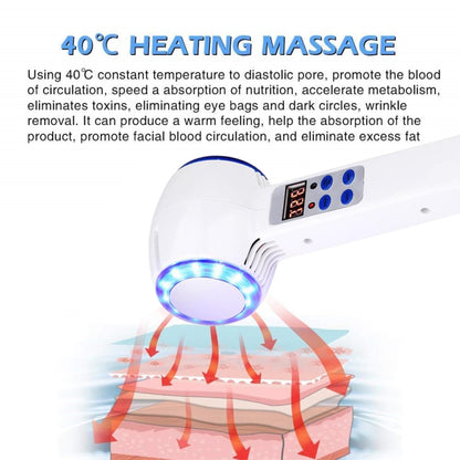Face Care อุปกรณ์ค้อนร้อนเย็น Cryotherapy Blue Photon สิวผิวความงามนวด Lifting Rejuvenation Facial Machine