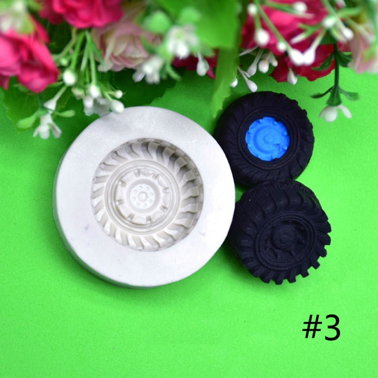 2 ชิ้น DIY ยางรูปร่างหัตถกรรมน้ำตาลเค้กซิลิโคนแม่พิมพ์ F Ondant อบตกแต่งเครื่องมือการจัดส่งสีสุ่ม, Size 1, Size 2, Size 3, Size 4