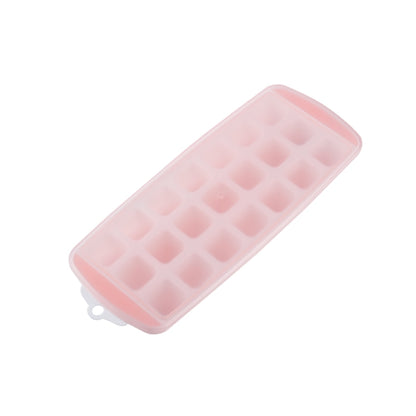 ฤดูร้อน 21 ตาราง Cool แม่พิมพ์กล่องน้ำแข็งทำน้ำแข็งโฮมเมดพร้อมฝาปิด, 21 Grid(Pink), 21 Grid(Blue), 21 Grid(Green)