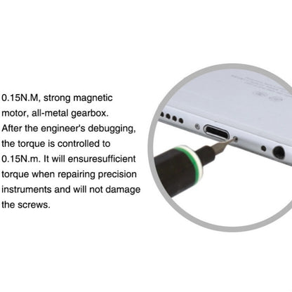 บากู BA-3331 USB ชาร์จไฟฟ้า ไขควง เครื่องมือซ่อมโทรศัพท์มือถือ, BA-3331