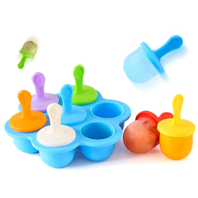 ซิลิโคนมินิ ICE Pops Mould Ice Cream Ball Lolly Maker Popsicle Moulds เด็ก DIY อาหารเสริมเครื่องมือ