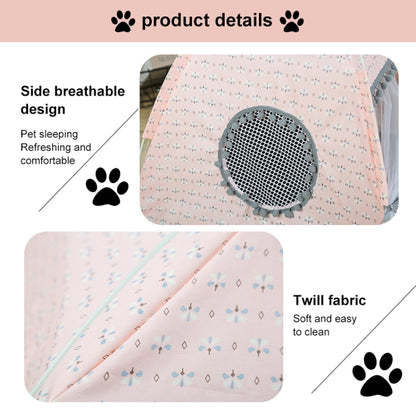 Four Seasons Universal Cat Small Dog Tent รังสัตว์เลี้ยงที่ถอดออกได้และล้างทำความสะอาดได้, M