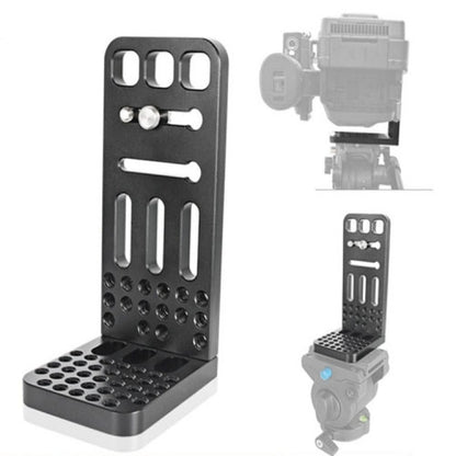 BENXIN L130A Universal แนวตั้ง Clapper เหมาะสำหรับ SLR Stabilizer Quick-แผ่นติดตั้งขาตั้งกล้องหัวไฮดรอลิกแนวตั้ง Clapper, BEXIN L130A