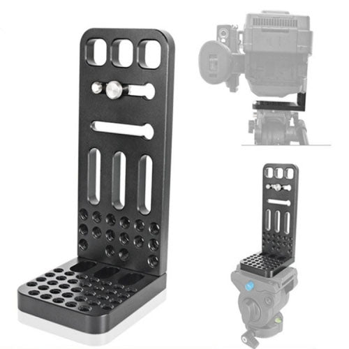 BENXIN L130A Universal แนวตั้ง Clapper เหมาะสำหรับ SLR Stabilizer Quick-แผ่นติดตั้งขาตั้งกล้องหัวไฮดรอลิกแนวตั้ง Clapper, BEXIN L130A