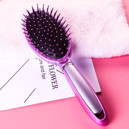 หวีผมสุขภาพถุงลมนิรภัย Hairbrush แปรงผมหยิกสำหรับ Salon Hairdressing จัดแต่งทรงผมเครื่องมือแต่งหน้า