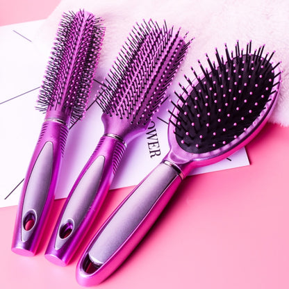 หวีผมสุขภาพถุงลมนิรภัย Hairbrush แปรงผมหยิกสำหรับ Salon Hairdressing จัดแต่งทรงผมเครื่องมือแต่งหน้า