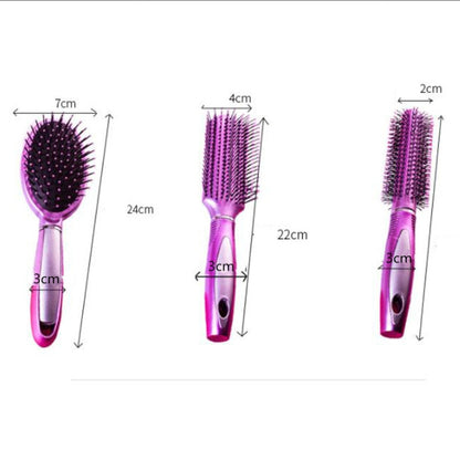 หวีผมสุขภาพถุงลมนิรภัย Hairbrush แปรงผมหยิกสำหรับ Salon Hairdressing จัดแต่งทรงผมเครื่องมือแต่งหน้า