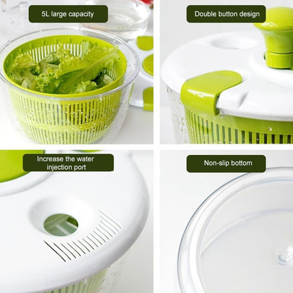 3 ชิ้นผักผลไม้ Dipper ตะกร้าระบายน้ำเครื่องมือห้องครัว, Vegetable Fruit Dipper