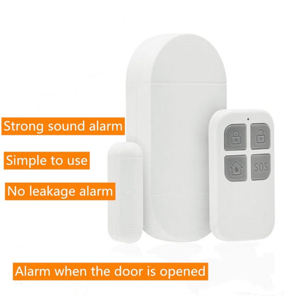 ครัวเรือนประตูและหน้าต่าง Anti-Theft ALARM รีโมทคอนโทรลไร้สายประตูแม่เหล็ก ALARM