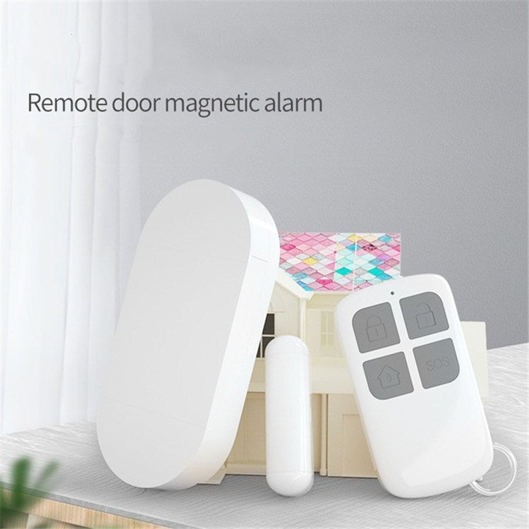 ครัวเรือนประตูและหน้าต่าง Anti-Theft ALARM รีโมทคอนโทรลไร้สายประตูแม่เหล็ก ALARM
