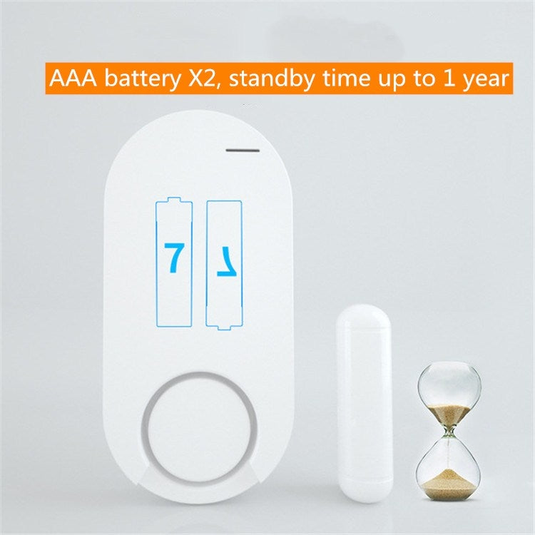 ครัวเรือนประตูและหน้าต่าง Anti-Theft ALARM รีโมทคอนโทรลไร้สายประตูแม่เหล็ก ALARM