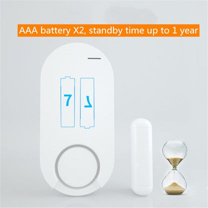 ครัวเรือนประตูและหน้าต่าง Anti-Theft ALARM รีโมทคอนโทรลไร้สายประตูแม่เหล็ก ALARM