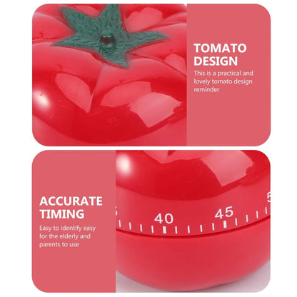 สร้างสรรค์น่ารักมะเขือเทศรูปร่างครัวเตือนจับเวลาเครื่องกล, Tomato Shape Mechanical Time