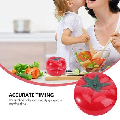 สร้างสรรค์น่ารักมะเขือเทศรูปร่างครัวเตือนจับเวลาเครื่องกล, Tomato Shape Mechanical Time