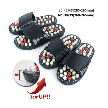การดูแลสุขภาพที่บ้าน Sole Acupoint Massage Flip Flop สำหรับผู้ชายและผู้หญิง, 42