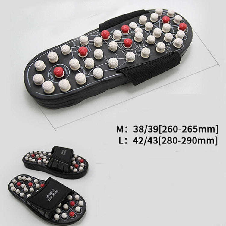 การดูแลสุขภาพที่บ้าน Sole Acupoint Massage Flip Flop สำหรับผู้ชายและผู้หญิง, 42