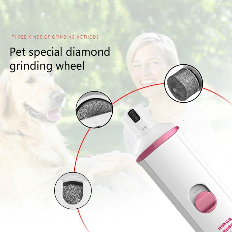 อุปกรณ์ทำเล็บไฟฟ้าสำหรับสัตว์เลี้ยง เครื่องขัดเล็บสุนัข, Charged