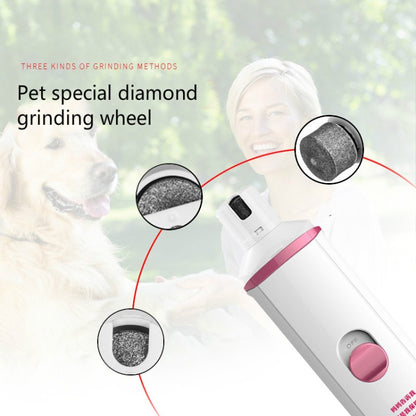 อุปกรณ์ทำเล็บไฟฟ้าสำหรับสัตว์เลี้ยง เครื่องขัดเล็บสุนัข, Charged