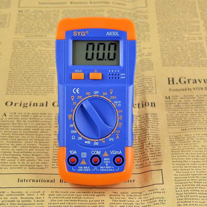 A830L Protection Luminous Multi-Purpose Capacitance Meter มัลติมิเตอร์แบบดิจิตอล