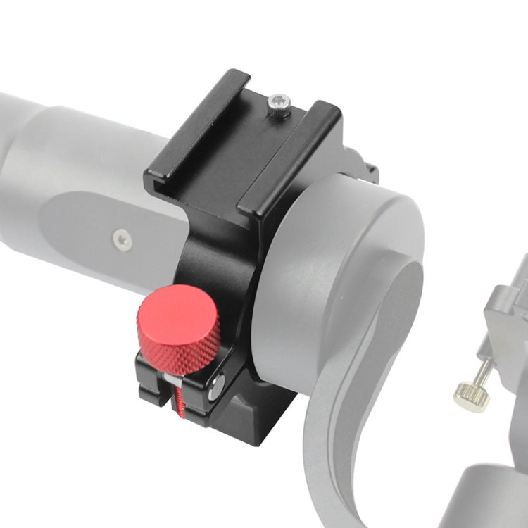 อะแดปเตอร์รองเท้าร้อนไมโครโฟนสำหรับ Zhiyun Smooth 4 Handle Gimbal Stabilizer RODE