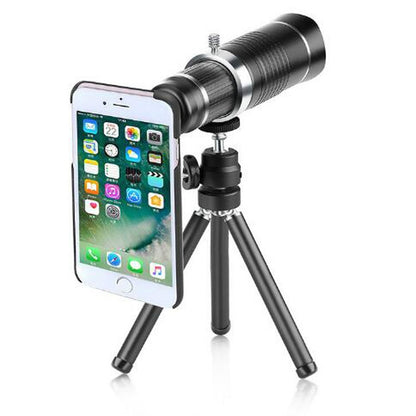 Bolanke Universal 20 ครั้งโทรศัพท์มือถือ Telephoto เลนส์ Monocular Live Broadcast HD 4K ไม่มีเลนส์ขอบภาพมืด, 20X