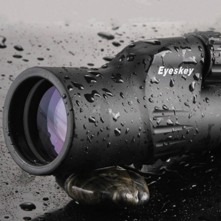 Eyeskey 10X50 กล้องโทรทรรศน์ที่วัดได้ขนาดใหญ่กำลังขยายสูง HD Low Light Night Vision กล้องส่องทางไกลตาข้างเดียวกันน้ำ, 10X50 Monocular