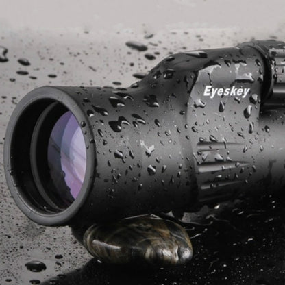 Eyeskey 10X50 กล้องโทรทรรศน์ที่วัดได้ขนาดใหญ่กำลังขยายสูง HD Low Light Night Vision กล้องส่องทางไกลตาข้างเดียวกันน้ำ, 10X50 Monocular